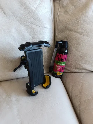 Pack componentes bicicleta: guantes, bomba