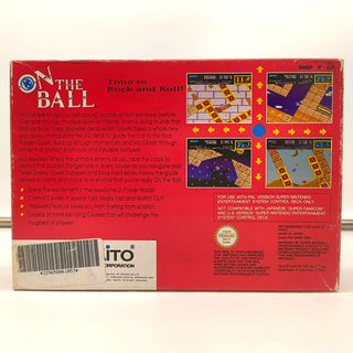 On The Ball – Super Nintendo SNES – PAL UKV