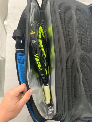 Pala Vibora Black Mamba + Paletero Bullpadel