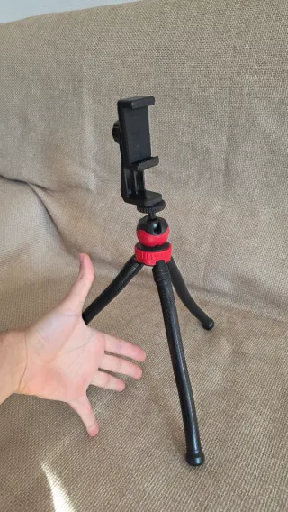 Trípode flexible para móvil 41 cm estirado
