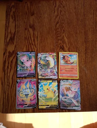 Cartas Pokémon V y VMAX