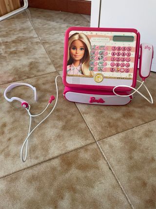 Cassa Barbie con microfono e cuffie