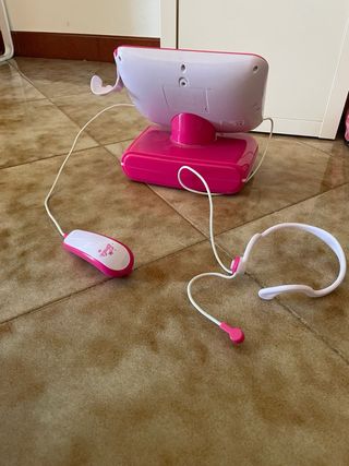 Cassa Barbie con microfono e cuffie