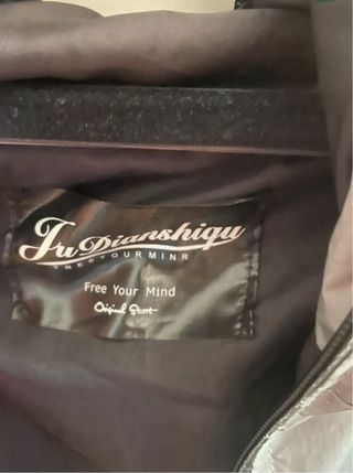 Giacca Alienation riflettente grigia