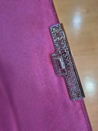 Bolso bandolera Tous piel fucsia