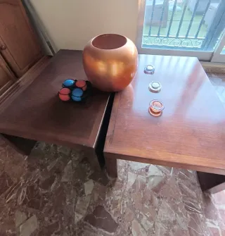 Mesa de centro de madera