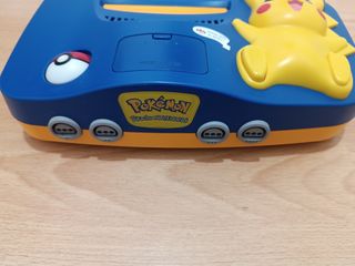 CONSOLA NINTENDO 64 EDICIÓN PIKACHU