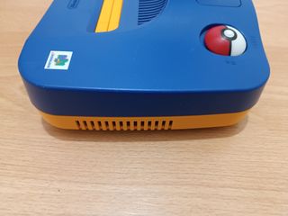 CONSOLA NINTENDO 64 EDICIÓN PIKACHU
