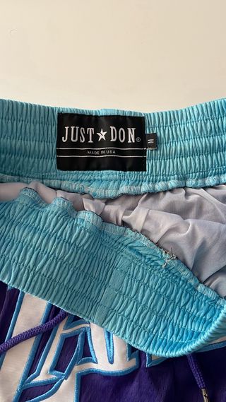 Pantalones Cortos Lakers Morado y Azul