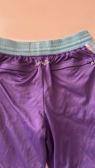 Pantalones Cortos Lakers Morado y Azul