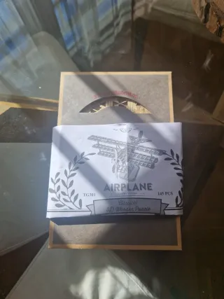 Puzzle 3D Madera Rolife Airship,Airlines, Camelia