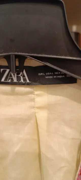Chaleco bordado Zara talla única
