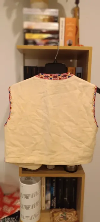 Chaleco bordado Zara talla única