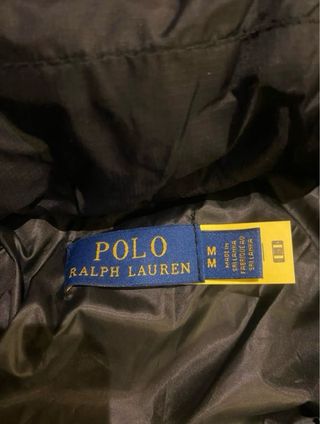 Abrigo Ralph Lauren Negro