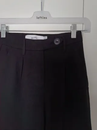 Pantalones anchos Bershka negros