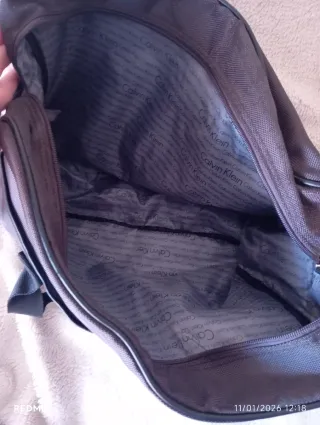 Bolso Calvin Klein Marrón y Negro