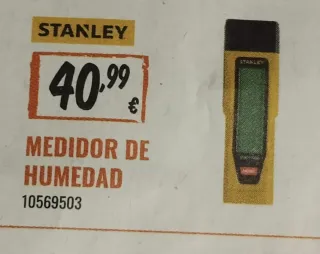 Medidor de Humedad Stanley 0-77-030