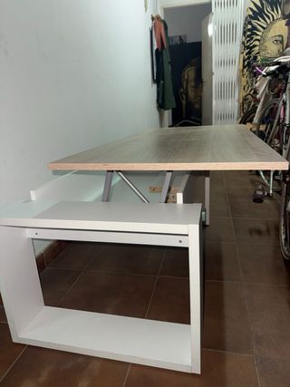 Conjunto Salón: Sofa cama, Mueble TV y Mesa