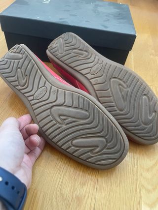 Náuticos Hombre Talla 42 Rojos Nuevos