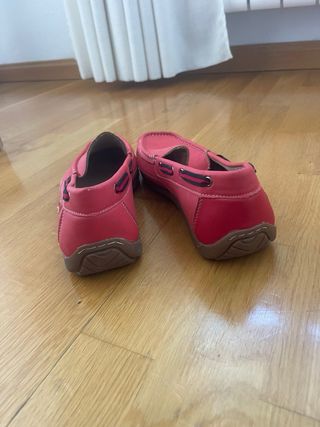 Náuticos Hombre Talla 42 Rojos Nuevos