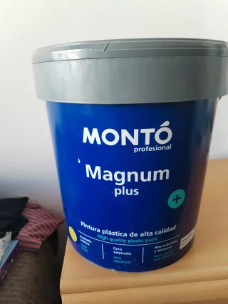 Pintura Plástica Montó Magnum Plus Blanca grande