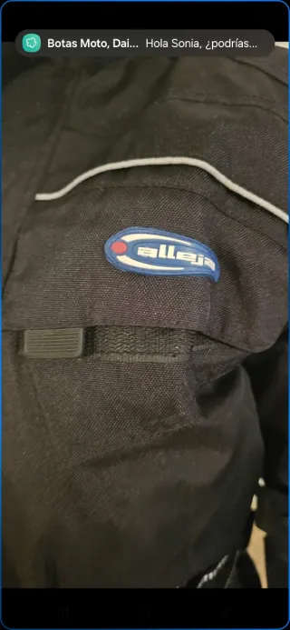 Chaqueta Moto Mujer Cordura Talla S Negra