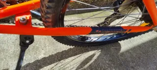 Bicicleta Montaña Naranja B'TWIN