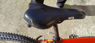 Bicicleta Montaña Naranja B'TWIN