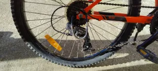 Bicicleta Montaña Naranja B'TWIN