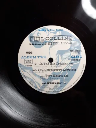 Vinilo Doble Phil Collins - Serious Hits Live!