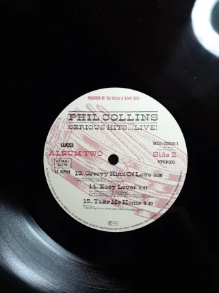 Vinilo Doble Phil Collins - Serious Hits Live!