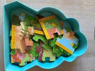 Puzzle Djeco 3 Cerditos 24 piezas