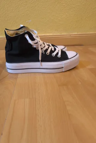 Zapatillas Converse Negras Plataforma