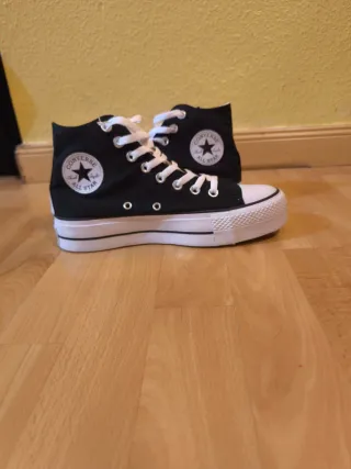 Zapatillas Converse Negras Plataforma