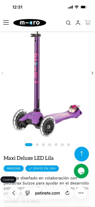 Patinete Micro Maxi Morado