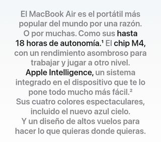 MacBook Air M4 24GB | 512GB (Nuevo)