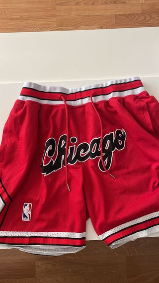 Pantalón deportivo Chicago Bulls NBA rojo