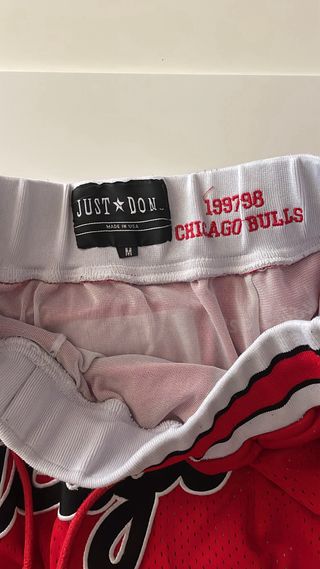 Pantalón deportivo Chicago Bulls NBA rojo