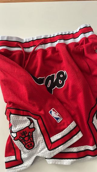 Pantalón deportivo Chicago Bulls NBA rojo