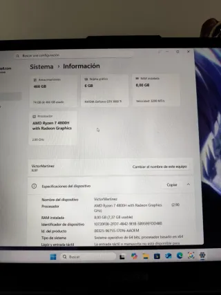 Lenovo Legion 5 Portátil Gaming