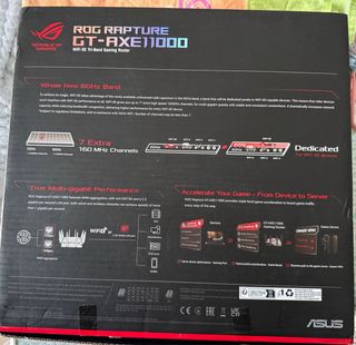 Router Gaming ASUS ROG Rapture GT-AXE11000 WiFi 6E