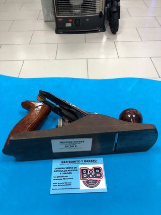 Cepillo de carpintero madera artesanal