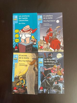 8 Libros en perfecto estado El barco de vapor
