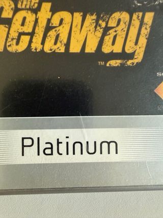 Jogo The Getaway Platinum PS2