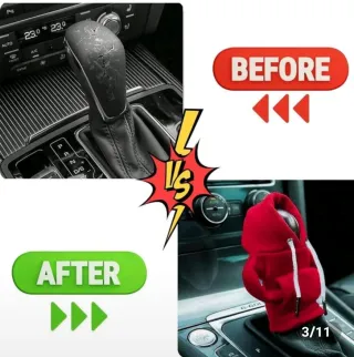 Funda palanca cambio con capucha