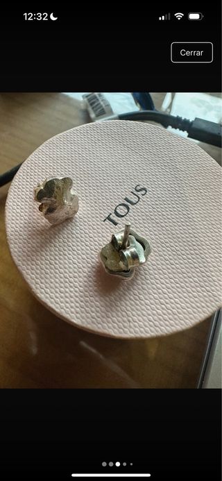 Pendientes Tous Duna Plata