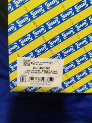 Kit distribución + bomba agua Fiat Panda