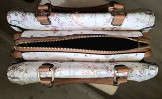 Bolso Parfois floral blanco