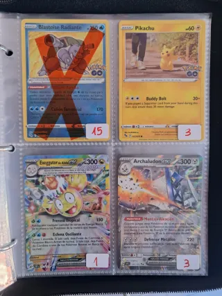 Cartas Pokémon TCG