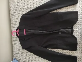 Chaqueta Americana Zara Negra